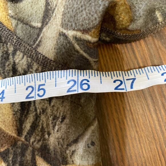 Cabela’s Scentlok Fleece 1/2 Zip Long Sleeve Pullover Size XL Realtree - Picture 16 of 16